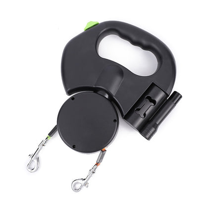 Dual Retractable Dog Leash