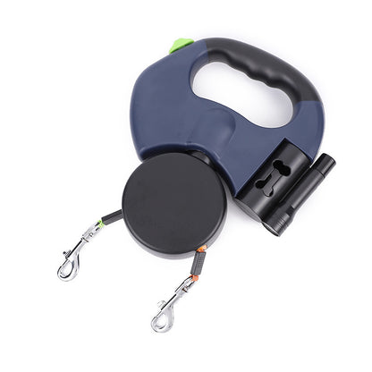 Dual Retractable Dog Leash