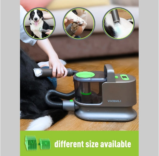 Pet Clipper Grooming & Vacuum Kit